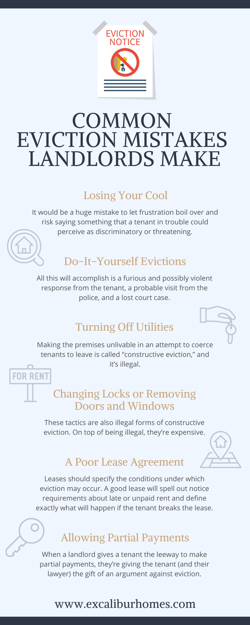 Common Eviction Mistakes Landlords Make
