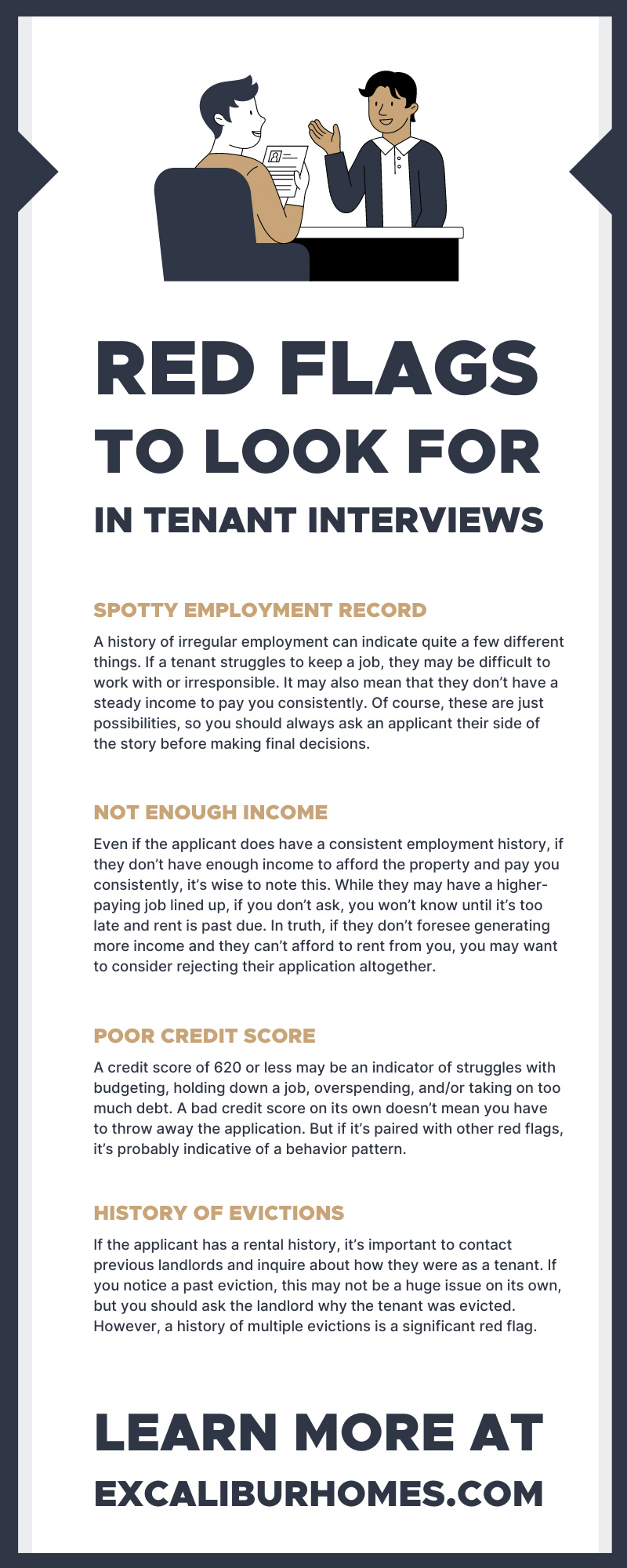 Red Flags To Look for in Tenant Interviews