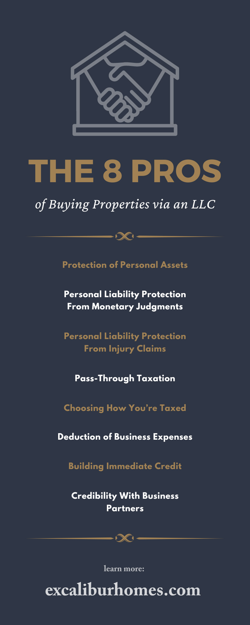 The 8 Pros of Buying Properties via an LLC