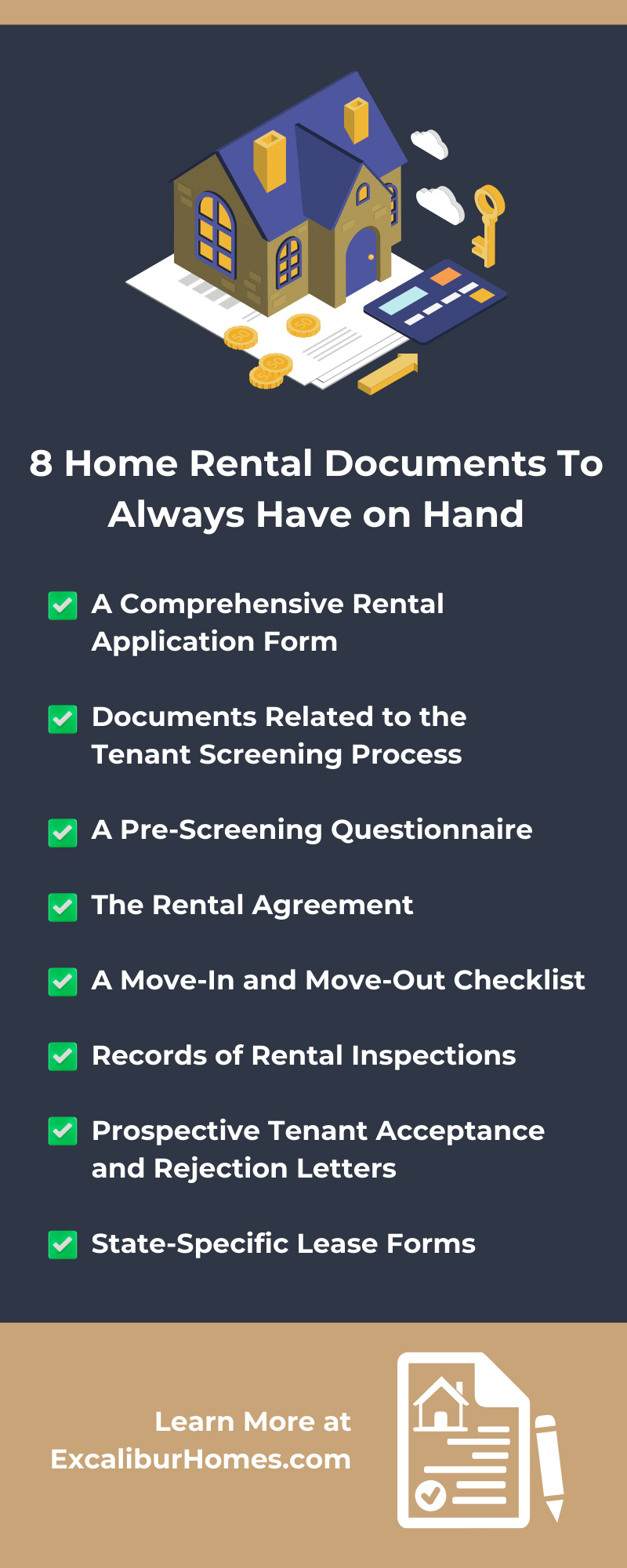 8 Home Rental Documents To Always Have on Hand 
